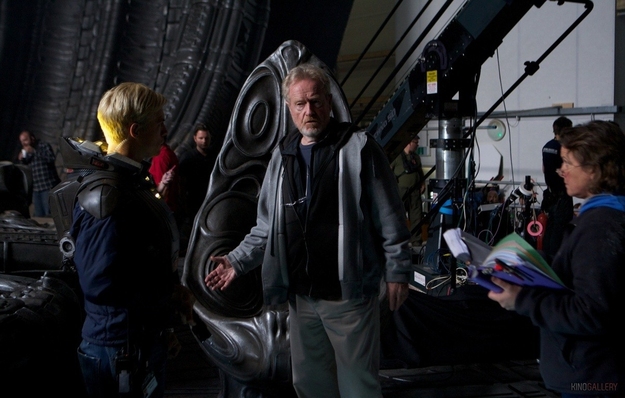 Nuevas imágenes de la película y el rodaje de Prometheus