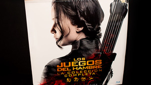 Fotografías del Vinilo con la saga Los Juegos del Hambre en Blu-ray