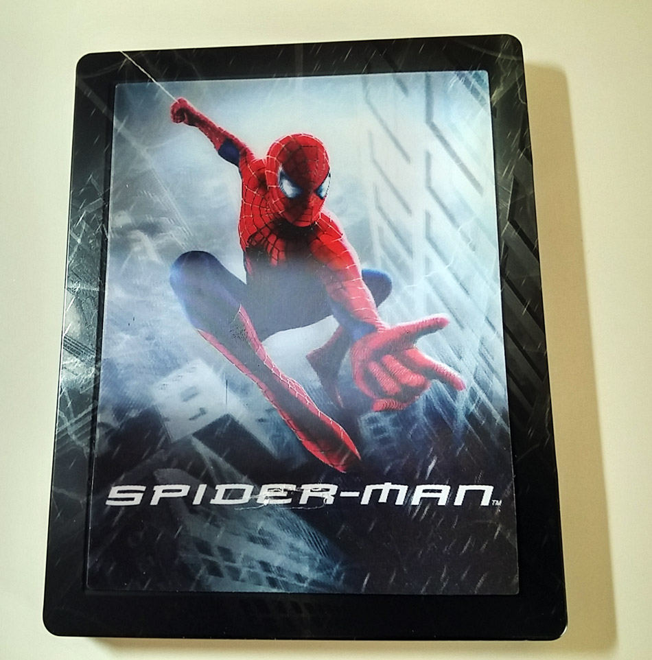 Fotografías del Steelbook lenticular de Spider-Man (Zavvi) 2