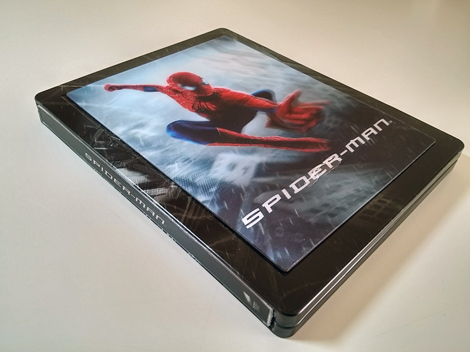 Fotografías del Steelbook lenticular de Spider-Man (Zavvi) 4