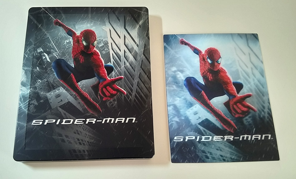 Fotografías del Steelbook lenticular de Spider-Man (Zavvi) 5