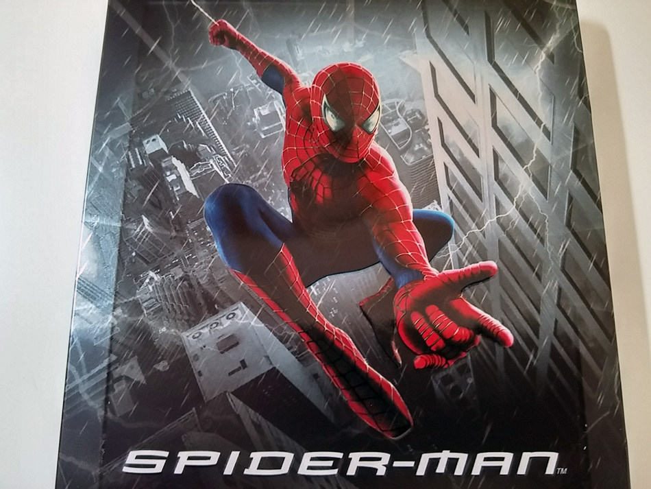 Fotografías del Steelbook lenticular de Spider-Man (Zavvi) 8