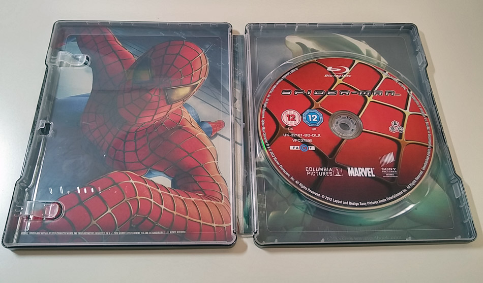 Fotografías del Steelbook lenticular de Spider-Man (Zavvi) 10