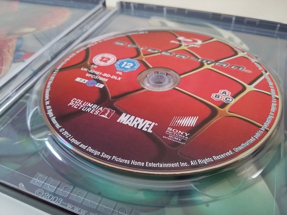 Fotografías del Steelbook lenticular de Spider-Man (Zavvi) 11