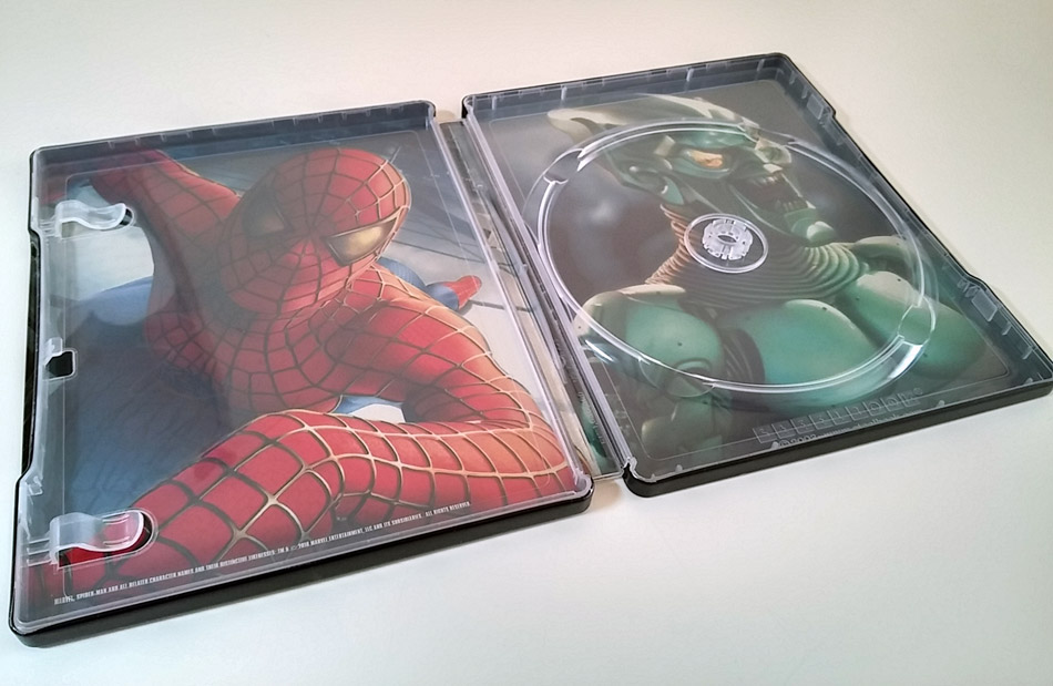 Fotografías del Steelbook lenticular de Spider-Man (Zavvi) 12