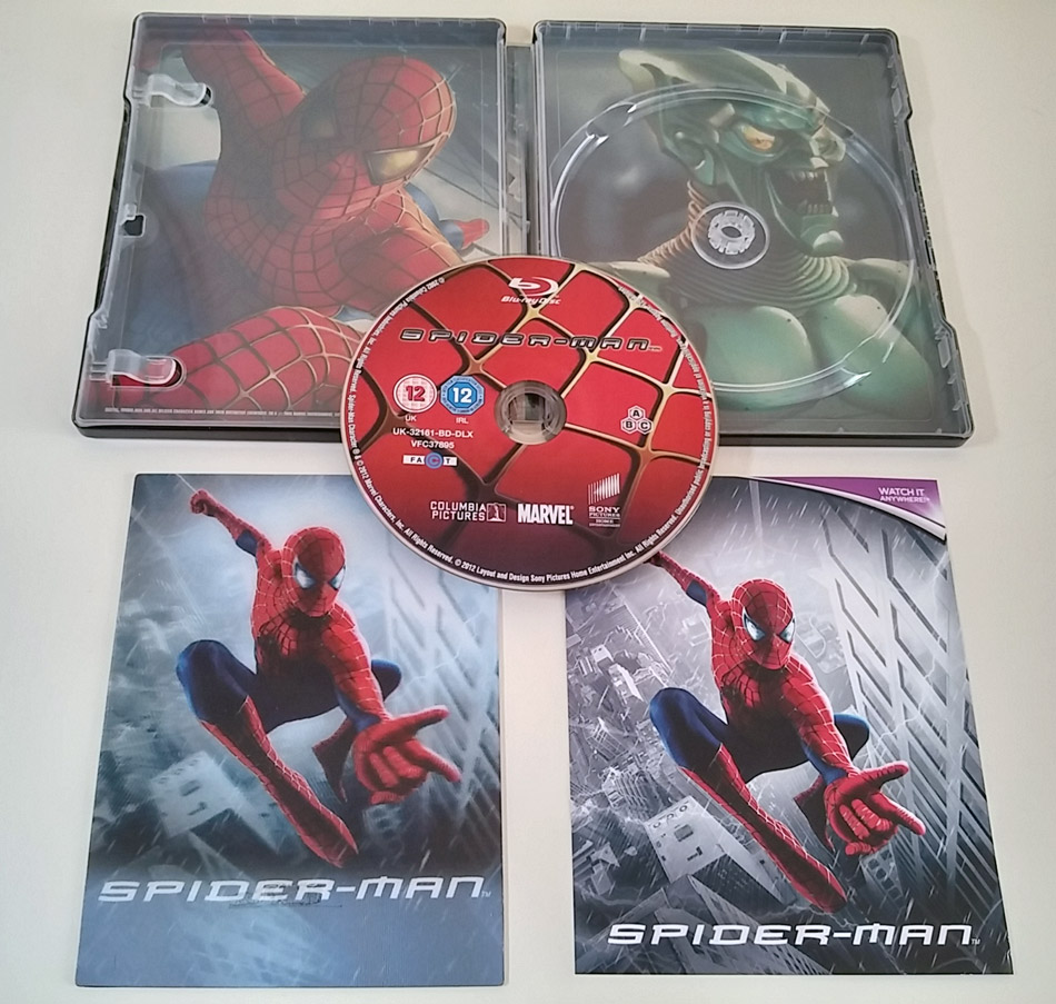Fotografías del Steelbook lenticular de Spider-Man (Zavvi) 15