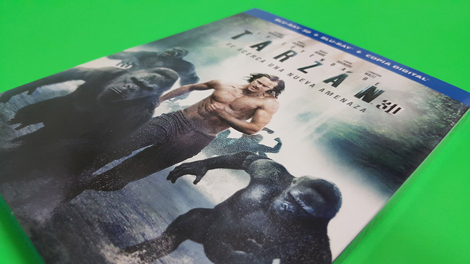 Fotografías de La Leyenda de Tarzán en Blu-ray 3D con funda 3