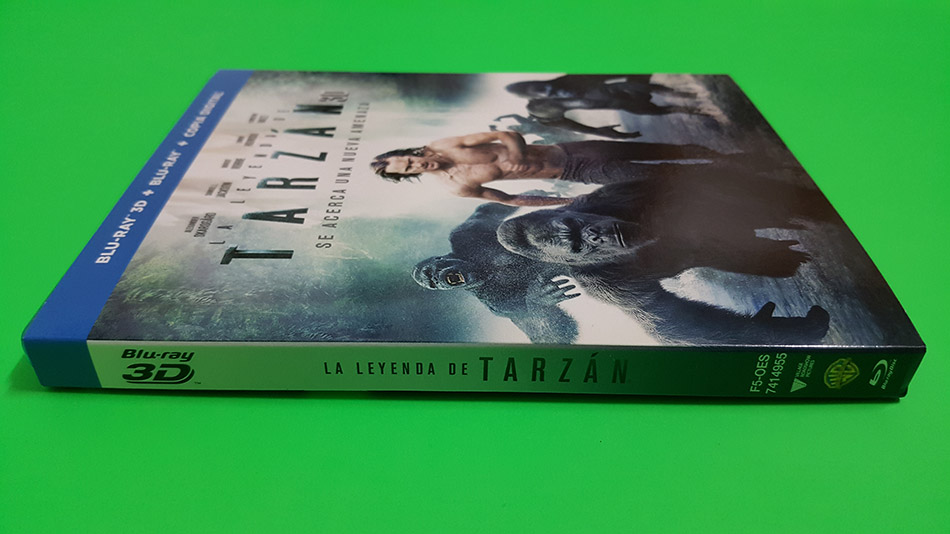 Fotografías de La Leyenda de Tarzán en Blu-ray 3D con funda 4