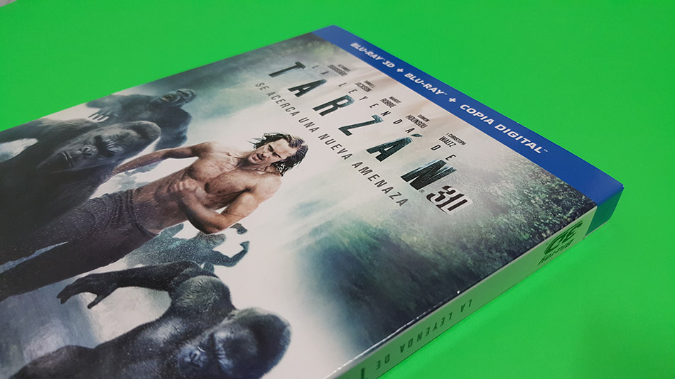 Fotografías de La Leyenda de Tarzán en Blu-ray 3D con funda 5