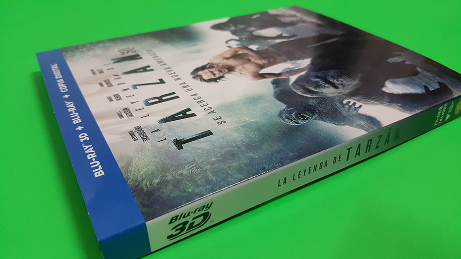 Fotografías de La Leyenda de Tarzán en Blu-ray 3D con funda 6