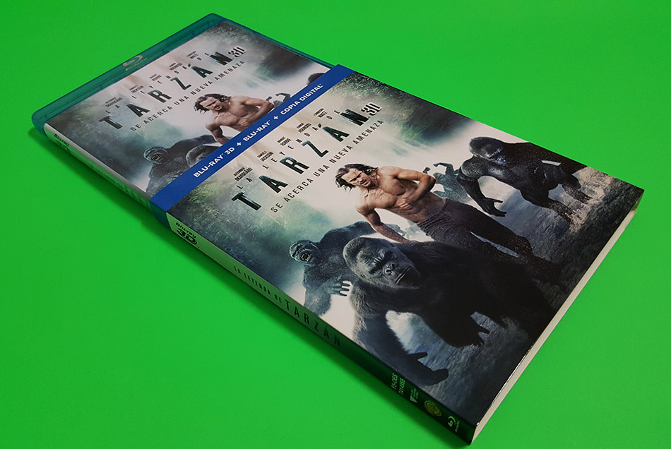 Fotografías de La Leyenda de Tarzán en Blu-ray 3D con funda 9