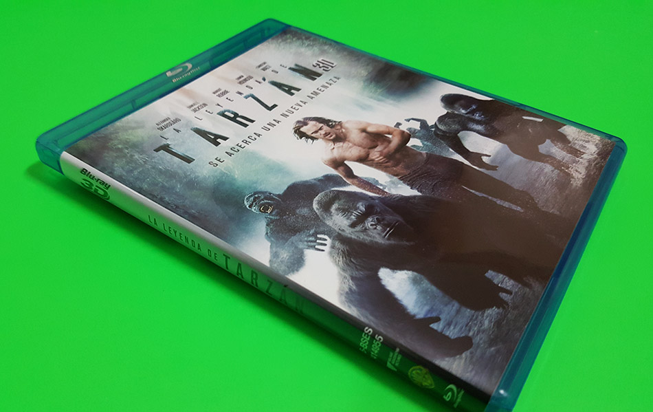 Fotografías de La Leyenda de Tarzán en Blu-ray 3D con funda 11