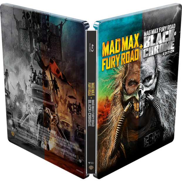 Steelbook de Mad Max: Furia en la Carretera edición blanco y negro 2