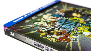 Fotografías del Steelbook de Escuadrón Suicida en Blu-ray (Fnac)