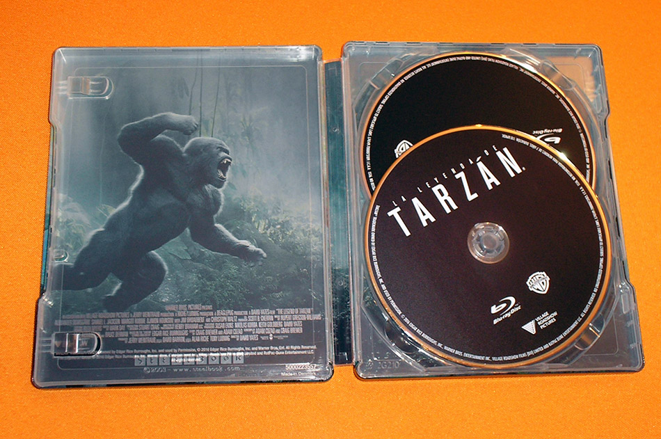 Fotografías del Steelbook de La Leyenda de Tarzán en Blu-ray (ECI) 7