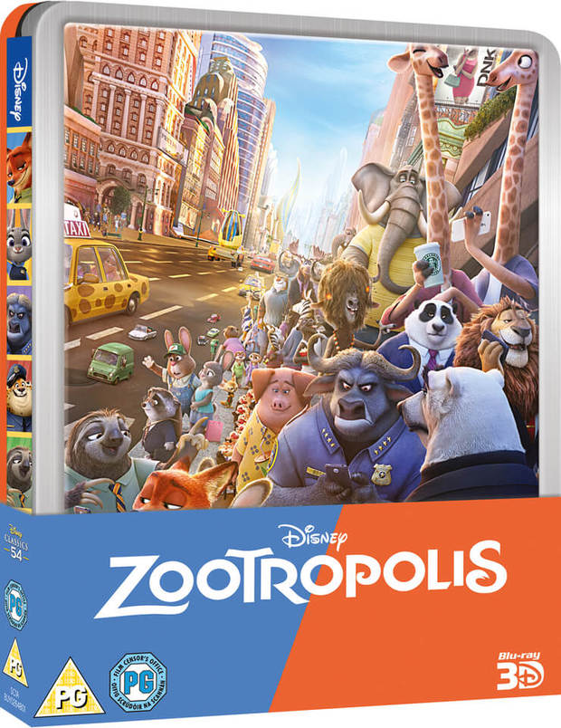 Oferta: Steelbook de Zootrópolis en Blu-ray 3D y 2D con castellano 1