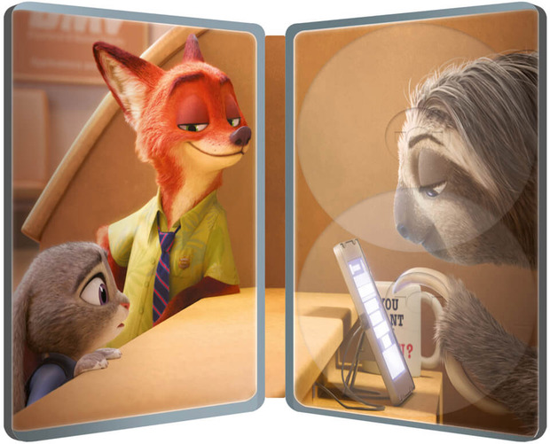 Oferta: Steelbook de Zootrópolis en Blu-ray 3D y 2D con castellano 3