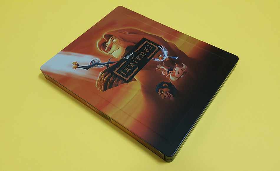 Fotografías del Steelbook de El Rey León en Blu-ray 3D y 2D (Zavvi) 5