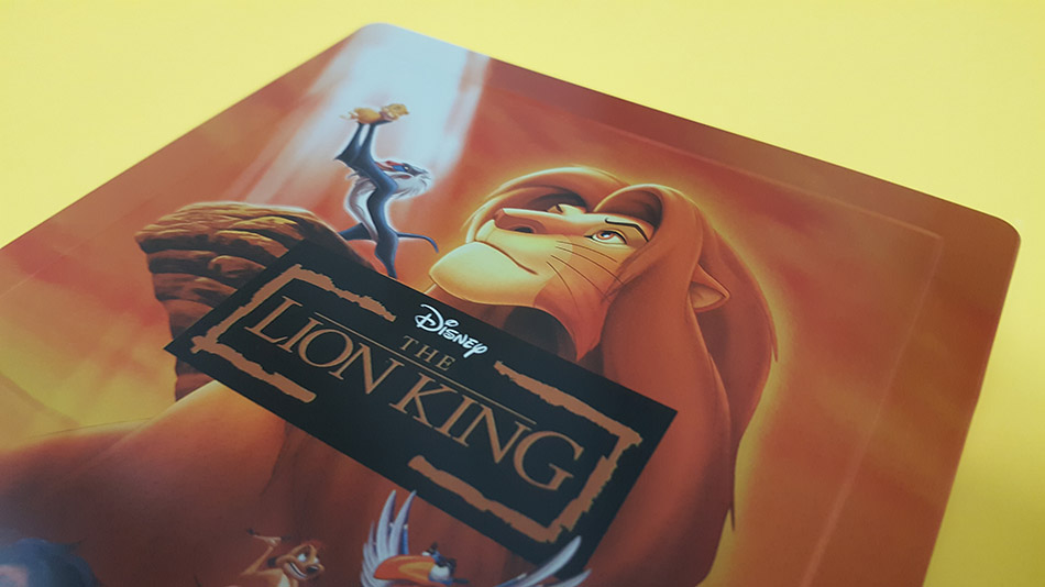 Fotografías del Steelbook de El Rey León en Blu-ray 3D y 2D (Zavvi) 8