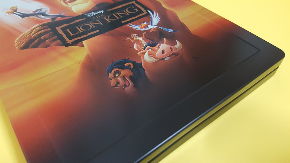 Fotografías del Steelbook de El Rey León en Blu-ray 3D y 2D (Zavvi) 9