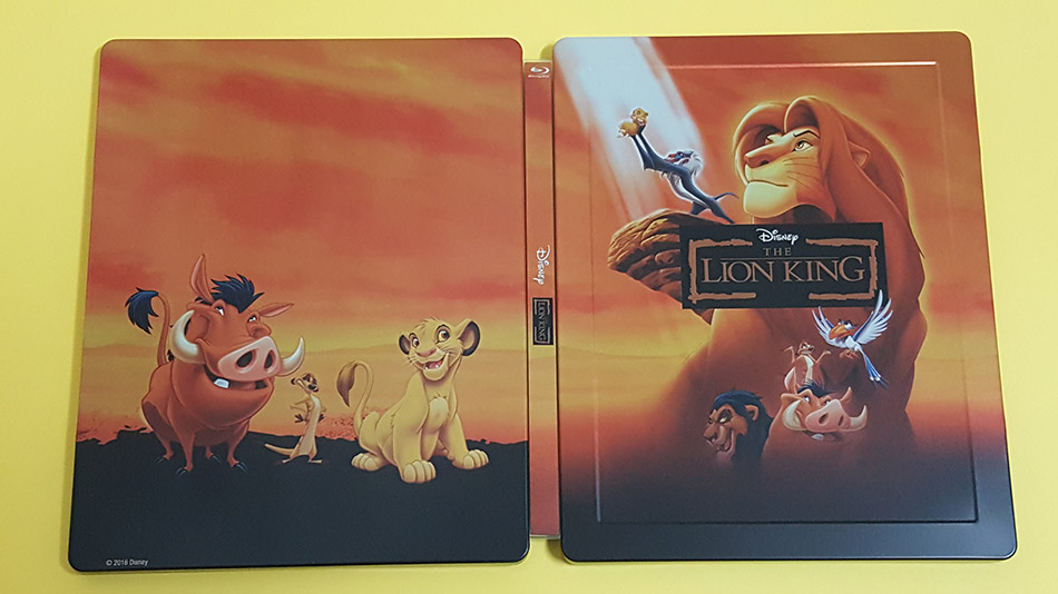 Fotografías del Steelbook de El Rey León en Blu-ray 3D y 2D (Zavvi) 17