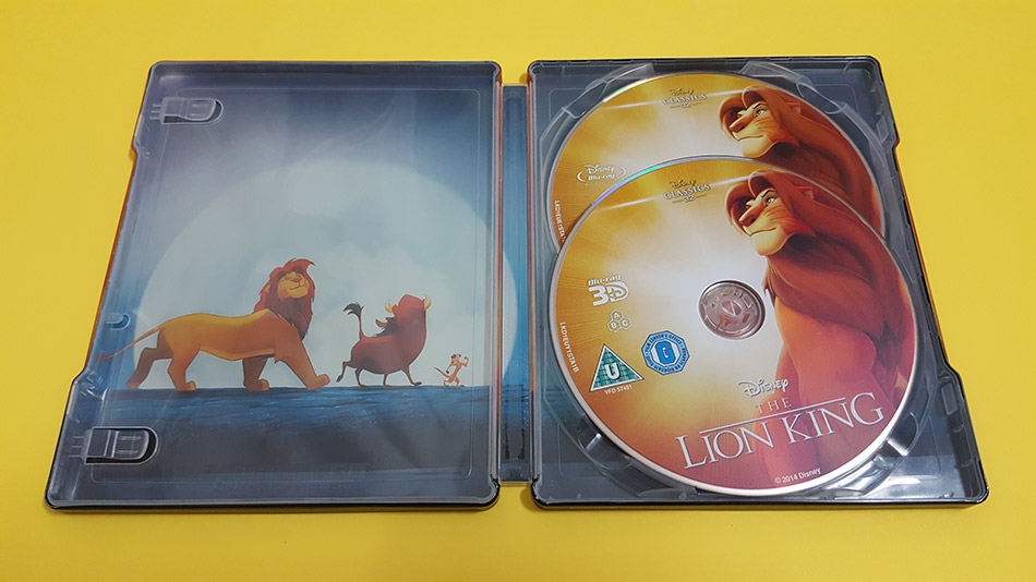 Fotografías del Steelbook de El Rey León en Blu-ray 3D y 2D (Zavvi) 18