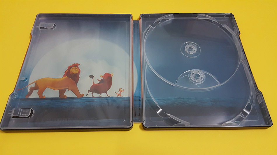 Fotografías del Steelbook de El Rey León en Blu-ray 3D y 2D (Zavvi) 20