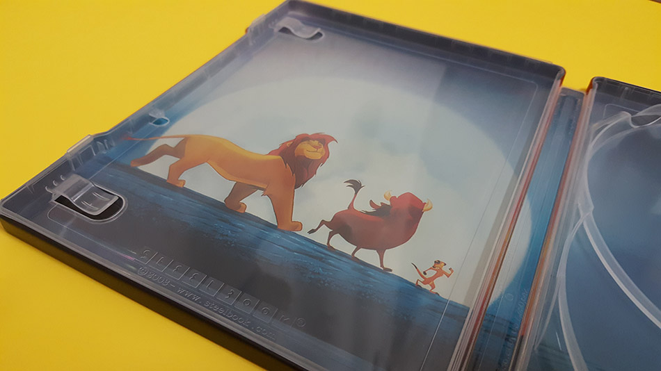 Fotografías del Steelbook de El Rey León en Blu-ray 3D y 2D (Zavvi) 21