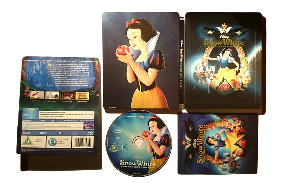 Fotografías del Steelbook de Blancanieves y los Siete Enanitos (Zavvi) 19