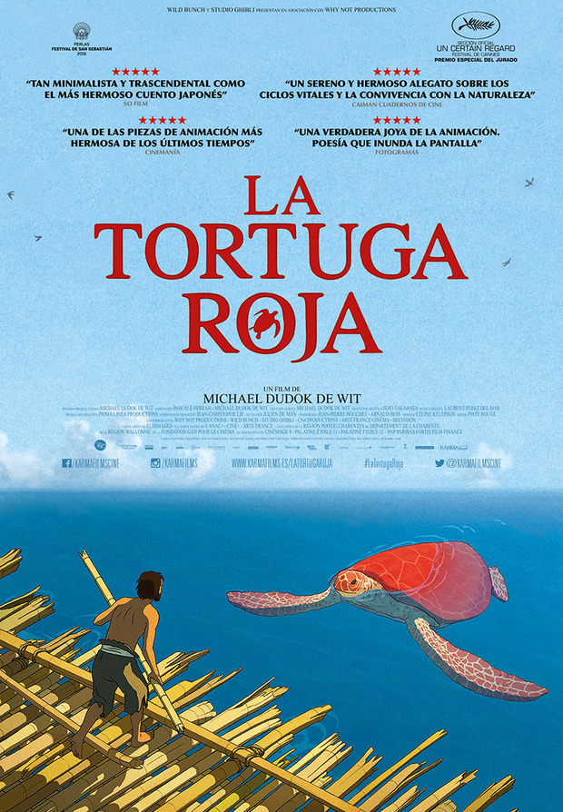 Más información de La Tortuga Roja en Blu-ray 1