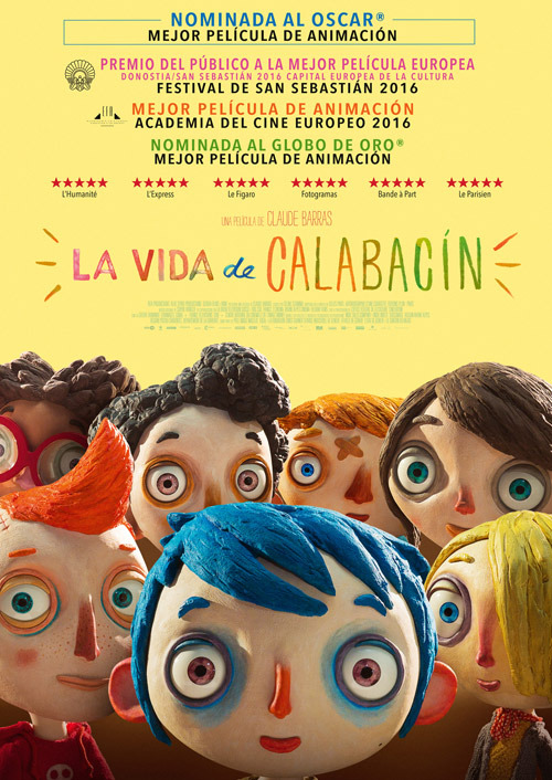 Tráiler de La Vida de Calabacín, nominada al Oscar de animación