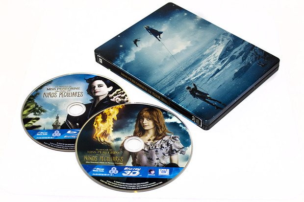 Oferta: Steelbook de El Hogar de Miss Peregrine para Niños Peculiares en 3D y 2D 5