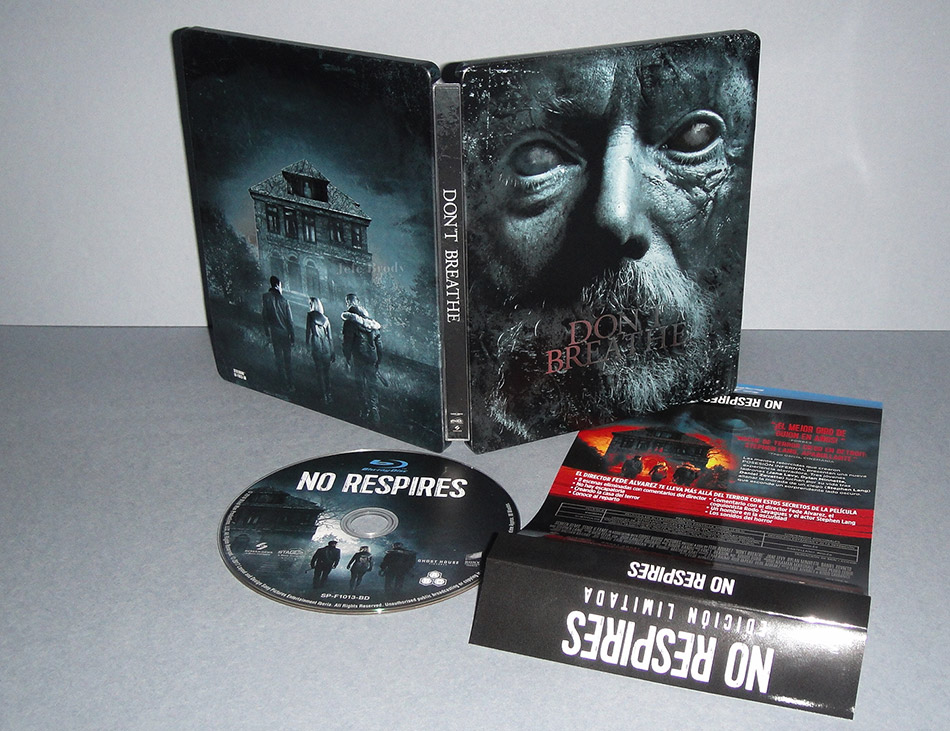 Fotografías del Steelbook de No Respires en Blu-ray 13