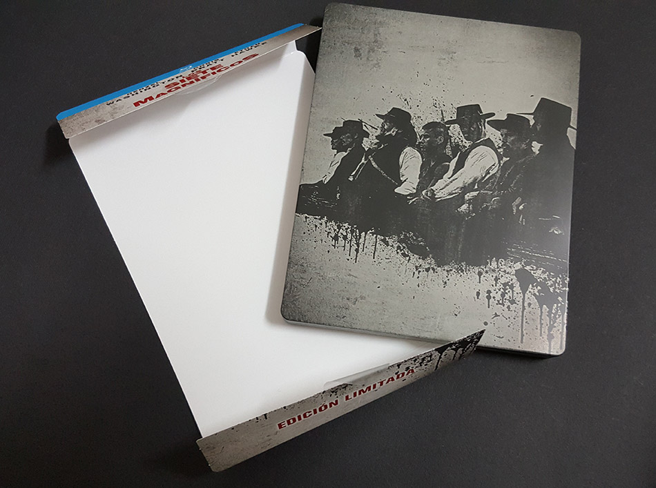 Fotografías del Steelbook de Los Siete Magníficos en Blu-ray 6