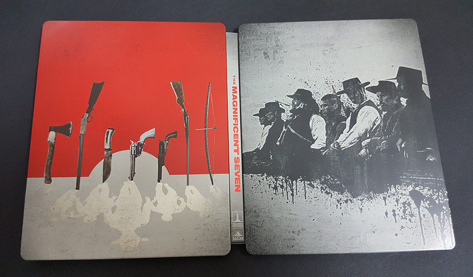 Fotografías del Steelbook de Los Siete Magníficos en Blu-ray 12