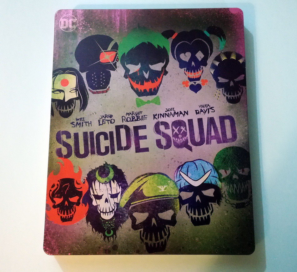 Fotografías del Steelbook de Escuadrón Suicida 4K +  Blu-ray (Italia) 7