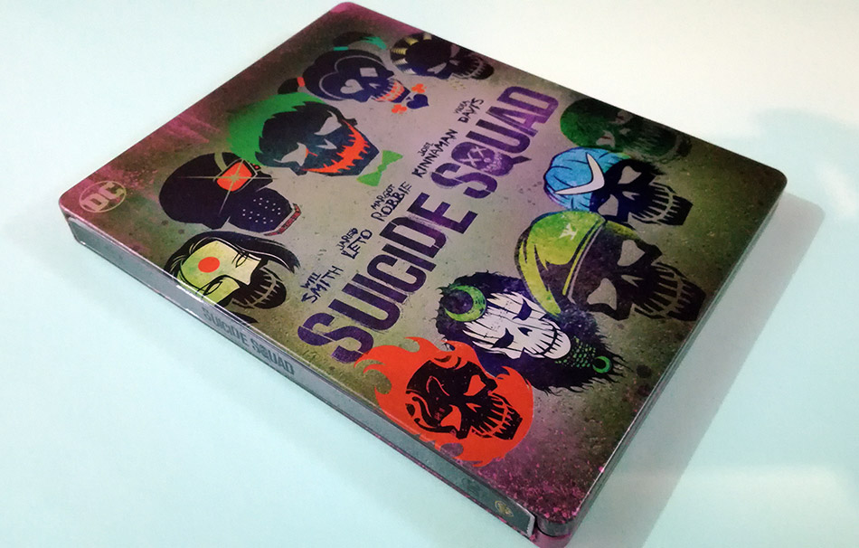 Fotografías del Steelbook de Escuadrón Suicida 4K +  Blu-ray (Italia) 8