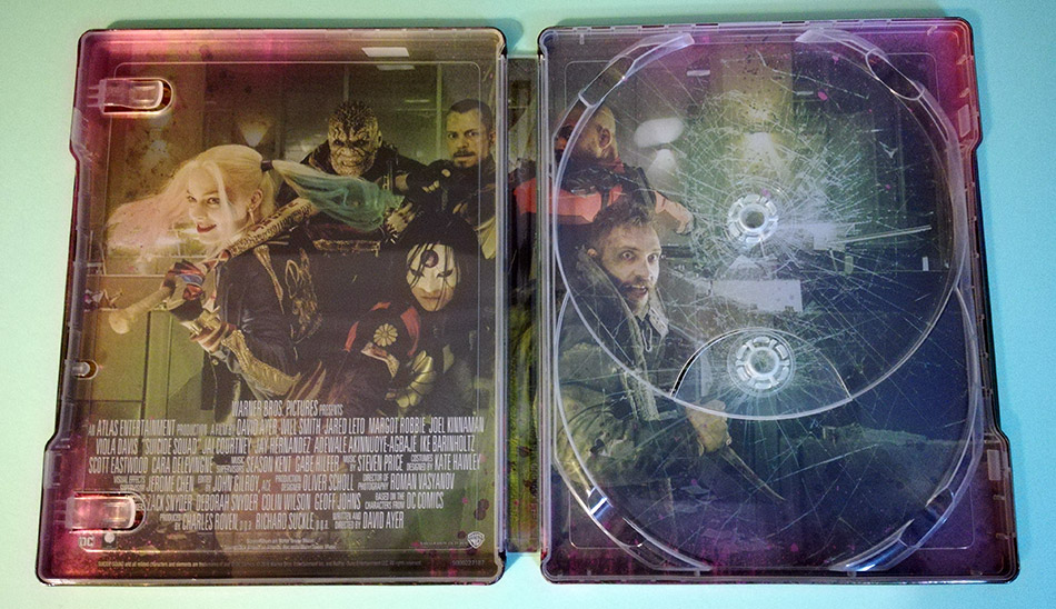 Fotografías del Steelbook de Escuadrón Suicida 4K +  Blu-ray (Italia) 15