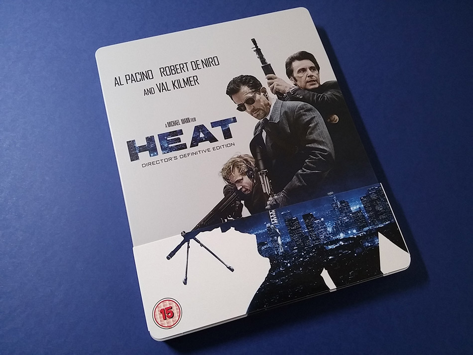 Fotografías del Steelbook de Heat edición definitiva en Blu-ray (Zavvi) 1