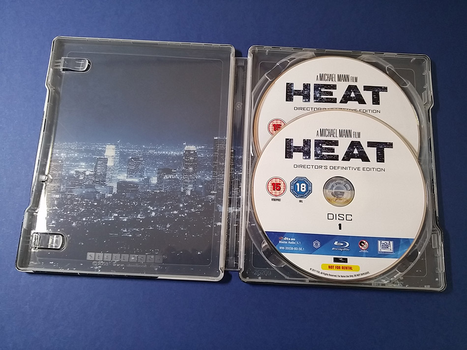 Fotografías del Steelbook de Heat edición definitiva en Blu-ray (Zavvi) 6