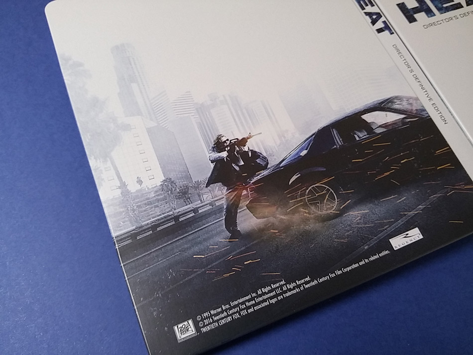 Fotografías del Steelbook de Heat edición definitiva en Blu-ray (Zavvi) 8