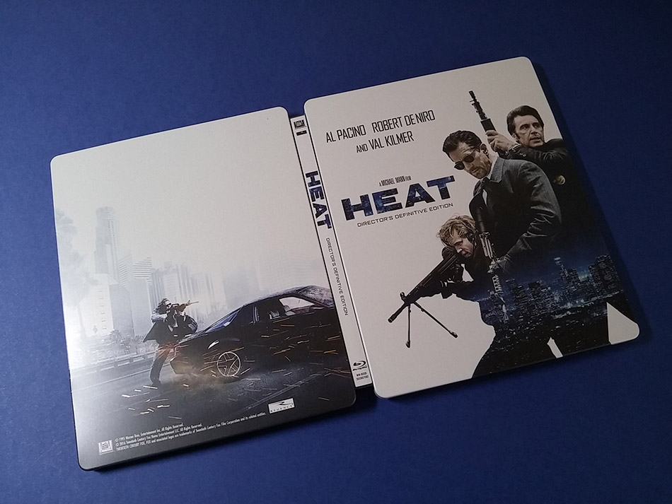 Fotografías del Steelbook de Heat edición definitiva en Blu-ray (Zavvi) 9