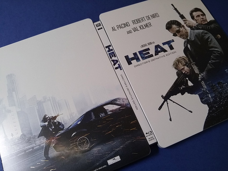 Fotografías del Steelbook de Heat edición definitiva en Blu-ray (Zavvi) 10