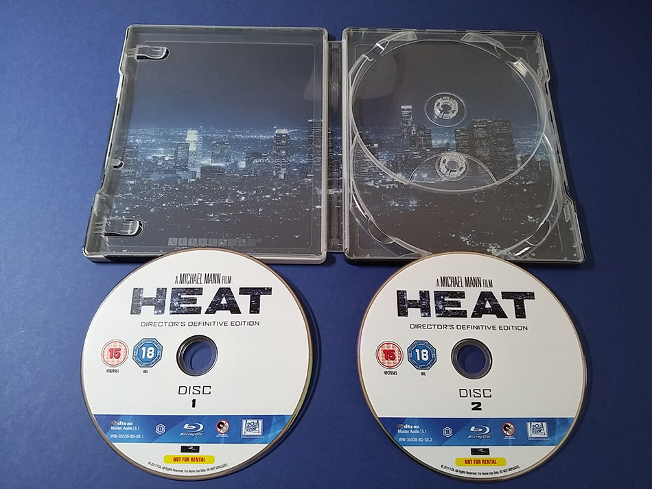 Fotografías del Steelbook de Heat edición definitiva en Blu-ray (Zavvi) 11