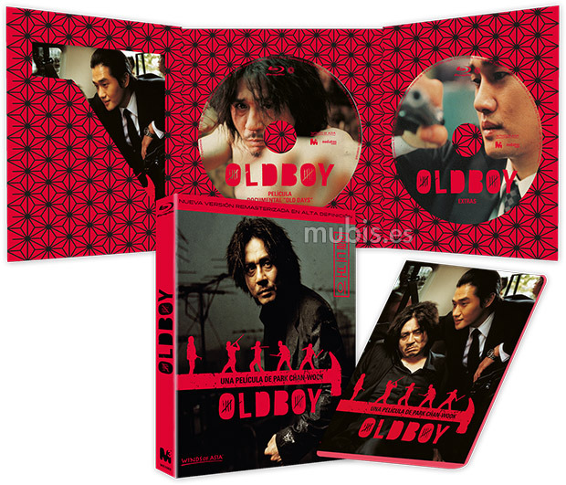 Todos los detalles de la nueva edición de Old Boy en Blu-ray