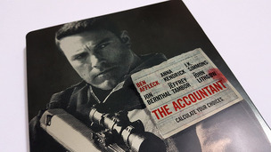 Fotografías del Steelbook exclusivo de El Contable en Blu-ray