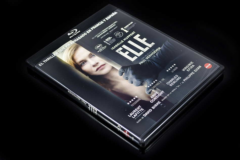 Fotografías del Blu-ray con funda y caja negra de Elle 8