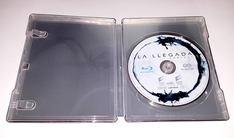 Fotografías del Steelbook de La Llegada en Blu-ray 12