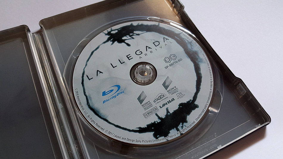 Fotografías del Steelbook de La Llegada en Blu-ray 13