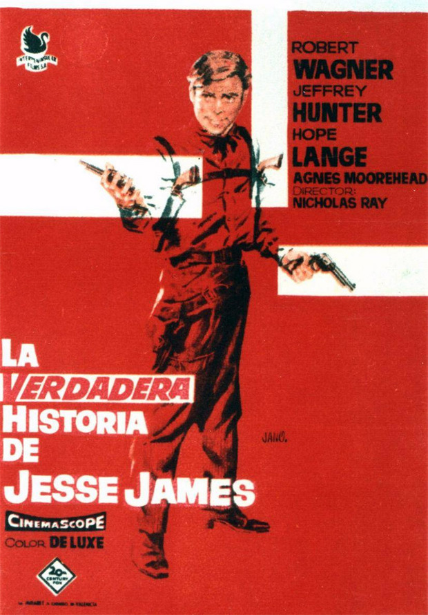 Primeros datos de La Verdadera Historia de Jesse James en Blu-ray 1